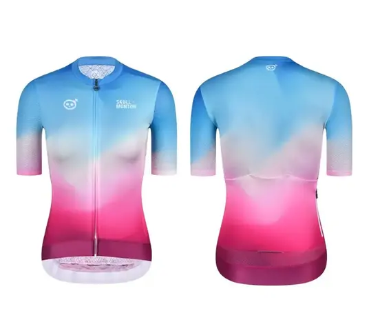 SKULL MONTON WOMENS SHORT SLEEVE JERSEY NORTHERNLIGHTS — brand new bicycle for sale in Selangor, Malaysia