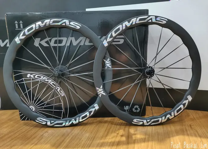Komcas Evo 50 Disc Carbon Wheelset — brand new bicycle for sale in Johor, Malaysia