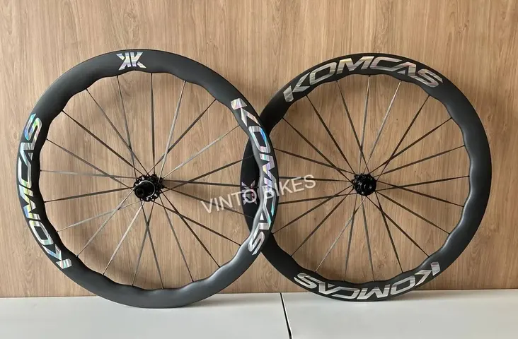KOMCAS CARBON WHEELSET EVO MAX SERIES DISC 50MM /DISC 60MM — brand new bicycle for sale in Selangor, Malaysia