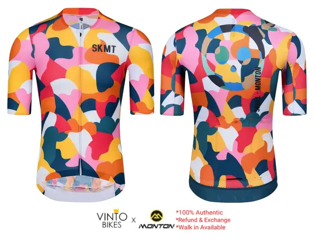 SKULL MONTON MENS JERSEY SHORT SLEEVE PAINTBALL — brand new bicycle for sale in Selangor, Malaysia