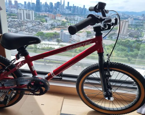 50 % Used Kid bike (used only 5 times ) — used bicycle for sale in Kuala Lumpur, Malaysia