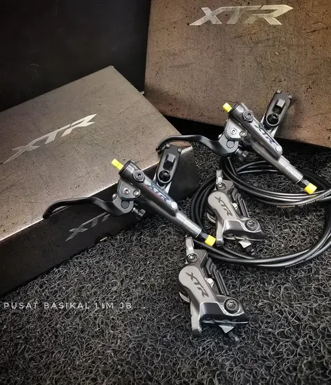 SHIMANO XTR M9120 4-PISTON BRAKE — brand new bicycle for sale in Johor, Malaysia