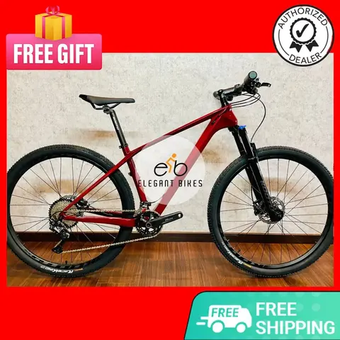 ALCOTT DINO CARBON 29” 11X2 SPEED SHIMANO DEORE AIR FORK MTB MOUNTAIN BIKE BICYCLE — brand new bicycle for sale in Kuala Lumpur, Malaysia