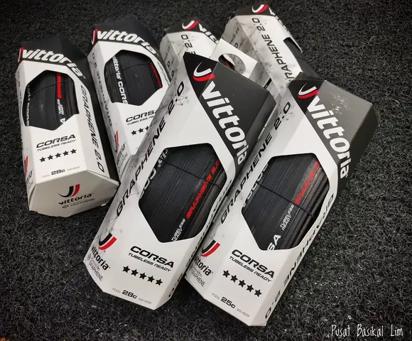 Vittoria Corsa Tubeless Ready 700x25c/28c — brand new bicycle for sale in Johor, Malaysia