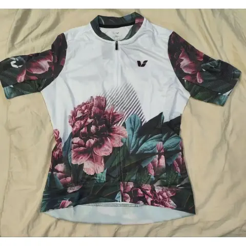 LIV Racing Team Jersey - 2023 Edition Premium Fabric Flowery Themed — brand new bicycle for sale in Selangor, Malaysia