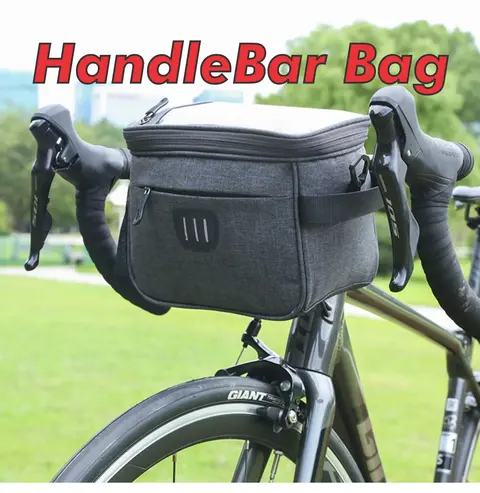 BikersManiac 5 Liter Waterproof Touring Bag Foldie Bag Cycling Bicycle Handle Bag Front Bag Outdoor Multi Purpose Bag — brand new bicycle for sale in Pulau Pinang, Malaysia