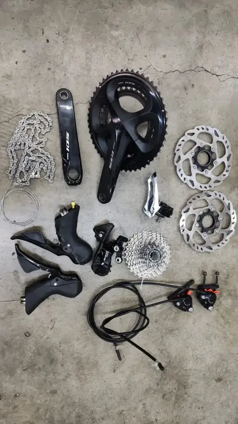 105 Shimano Disc Groupset (Used) — used bicycle for sale in Selangor, Malaysia