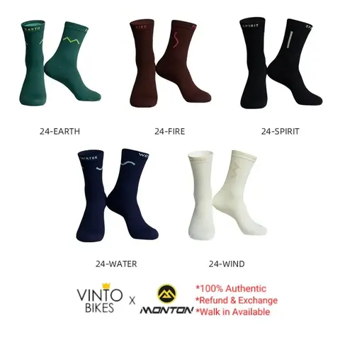 MONTON SOCKS KNIT ELEMENT 24 — brand new bicycle for sale in Selangor, Malaysia