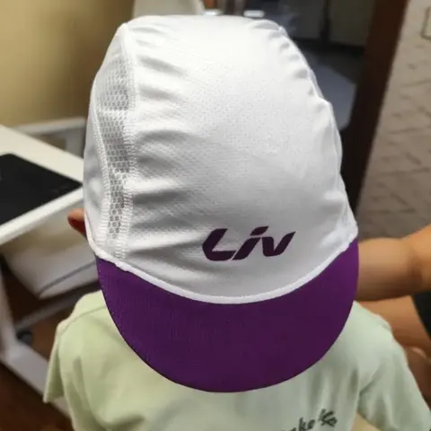 Liv By Giant Cycling cap for women / ladies White  - Flower 2023 edition OSFA — brand new bicycle for sale in Selangor, Malaysia