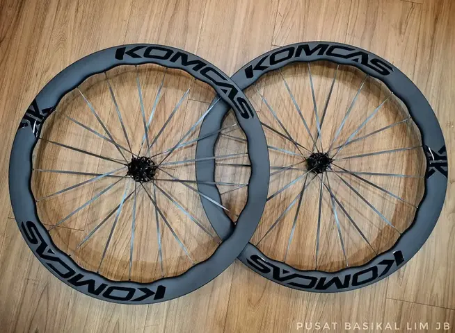 Komcas Evo Max 50 Disc Carbon Wheelset — brand new bicycle for sale in Johor, Malaysia