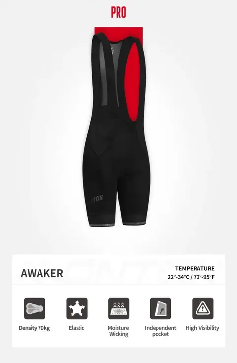 MONTON MENS CYCLING BIB SHORTS PRO AWAKER — brand new bicycle for sale in Selangor, Malaysia