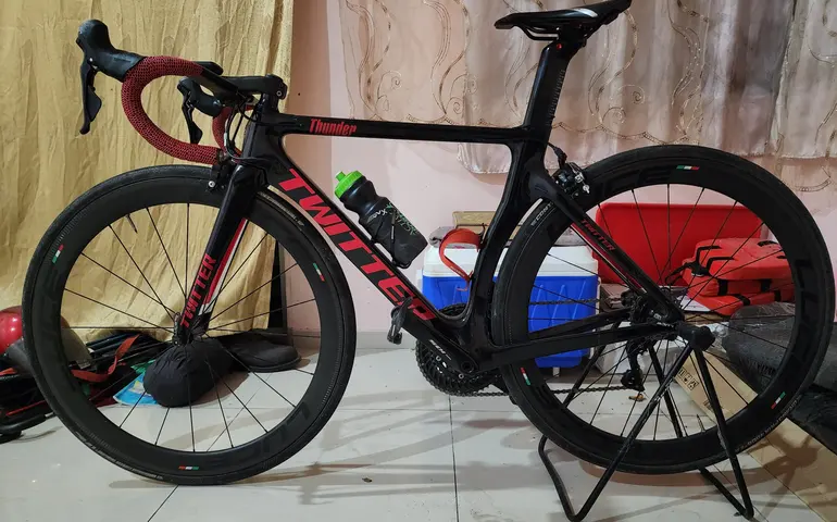 Twitter Thunder For Sale Size 46 Full Carbon — used bicycle for sale in Terengganu, Malaysia