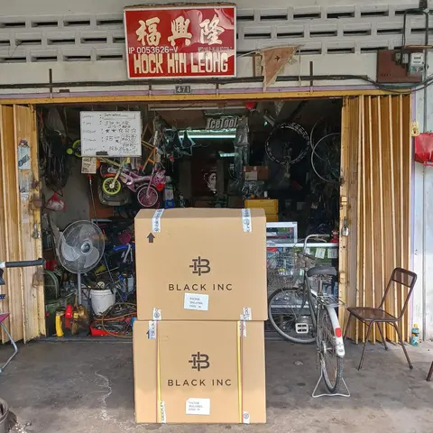 Black Inc 60mm Clincher Wheelset-Rim Brake-free pos w.m — brand new bicycle for sale in Perak, Malaysia