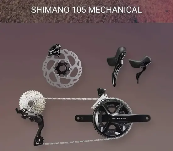 Shimamo 105 Mechanical 2x12 Groupset — brand new bicycle for sale in Johor, Malaysia