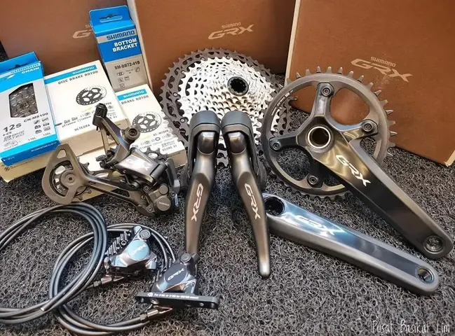 Shimano GRX RX820 Mechanical 12s Groupset — brand new bicycle for sale in Johor, Malaysia