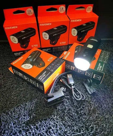 Ravemen K700 Head Light  (700 Lumens) — brand new bicycle for sale in Johor, Malaysia