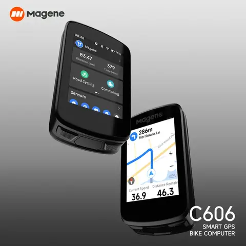Magene C606 Bike Computer WiFi & Bluetooth Data Transfer Turn-by-turn Navigation, 11 Languages, Smart Notifications — brand new bicycle for sale in Selangor, Malaysia