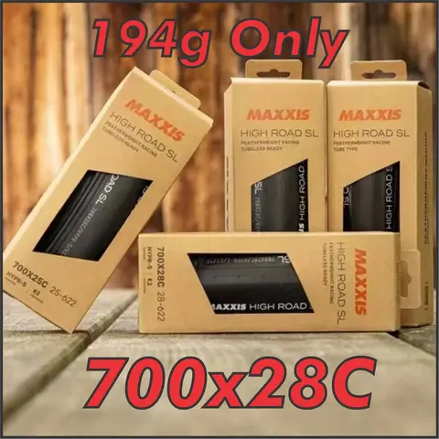 Bikersmaniac Tyre Road Bike Maxxis High Road SL 700X28c 170TPI CLINCHER Tyre RB Basikal Tayar Cycling Lightweight — brand new bicycle for sale in Pulau Pinang, Malaysia