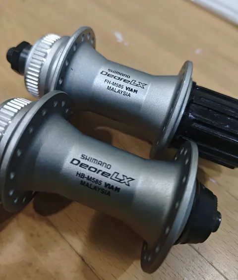 Shimano Deore LX M585 100mm/135mm  32 hole hub set — brand new bicycle for sale in Malaysia