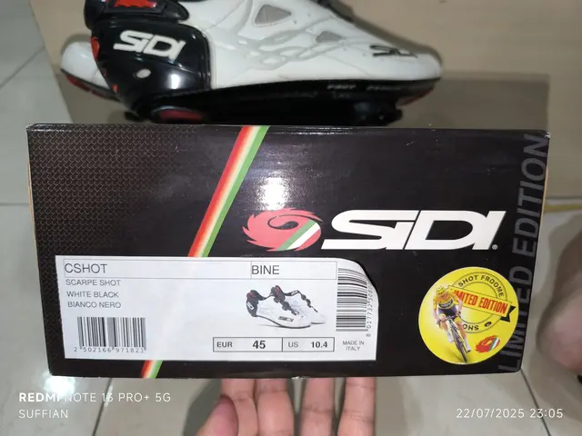 Sidi Scarpe Limited Edition Shot Froome — used bicycle for sale in Perak, Malaysia