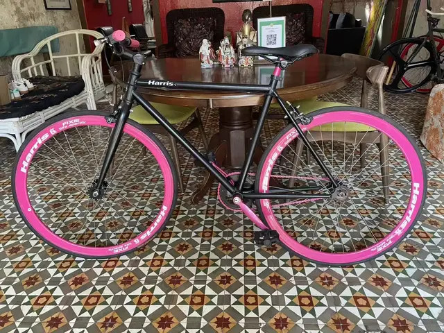 sell the Pink  Fixie Bike — used bicycle for sale in Malaysia