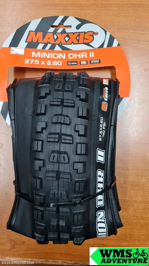 Maxxis Minion DHR II  27.5" X 2.60 Foldable Bead (3CT/EXO+/TR) Tire — brand new bicycle for sale in Kuala Lumpur, Malaysia