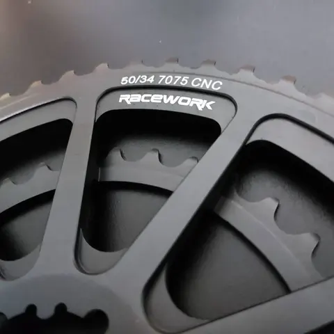Racework CNC 50/34t 10/ 11 Speed Chainring — brand new bicycle for sale in Selangor, Malaysia