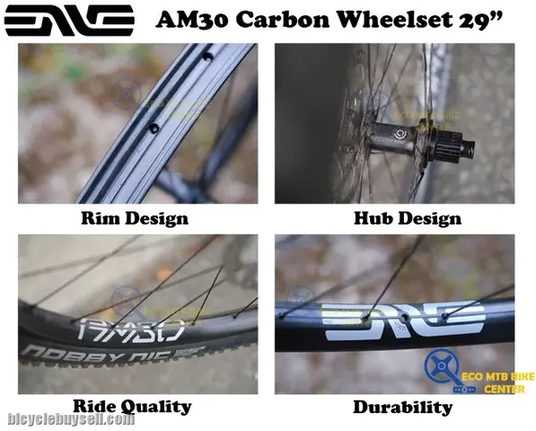 ENVE AM30 Carbon Wheelset 29" — used bicycle for sale in Online Trading Only, Malaysia
