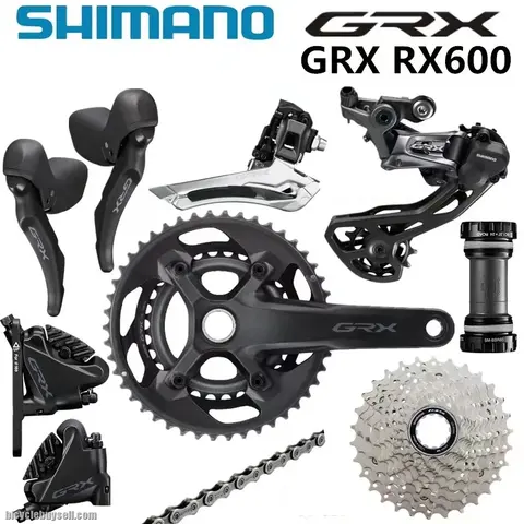 Shimano GRX RX600 1x11  2x11 Gravel groupset — brand new bicycle for sale in Online Trading Only, Malaysia