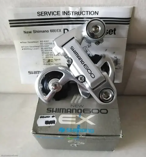 Shimano 600 Model 6207 Rear Derailleur NIB Vintage — brand new bicycle for sale in Perak, Malaysia