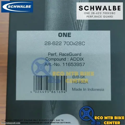 SCHWALBE Tires One Tube Type 28-622 Perf RaceGuard ADDIX Folding 700x28C — brand new bicycle for sale in Online Trading Only, Malaysia