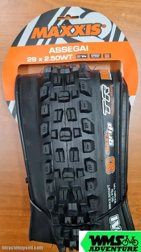 Maxxis Tyre Assegai 27.5/29  x 2.50WT 3C Maxx Grip/DD/TR DOUBLE DOWN — brand new bicycle for sale in Kuala Lumpur, Malaysia