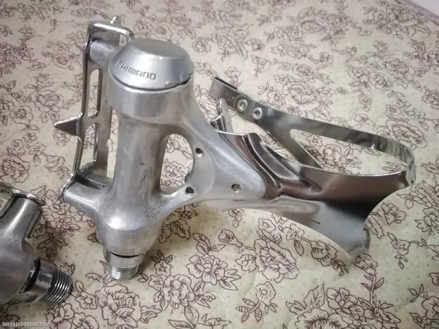 Shimano 600 Pedal c/w Metal Cage Vintage — brand new bicycle for sale in Perak, Malaysia