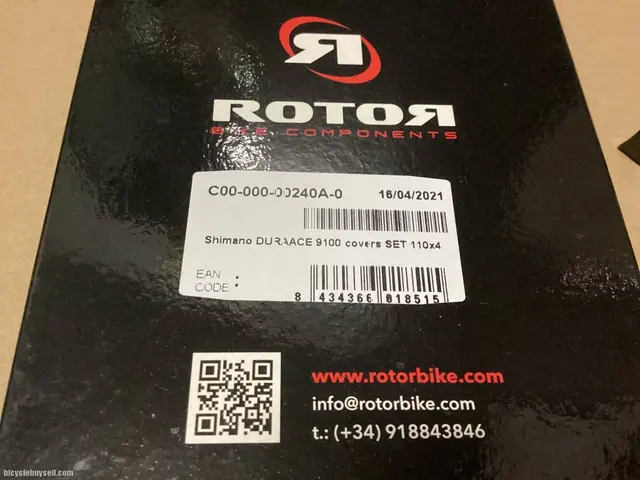 Rotor Cover Set R9100 DA Crank (free pos w.m) — brand new bicycle for sale in Perak, Malaysia
