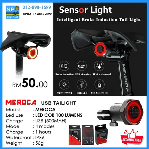 (NP CYCLE LAB) RAYPAL / GIYO SERIES BICYCLE LIGHT — brand new bicycle for sale in Sarawak, Malaysia