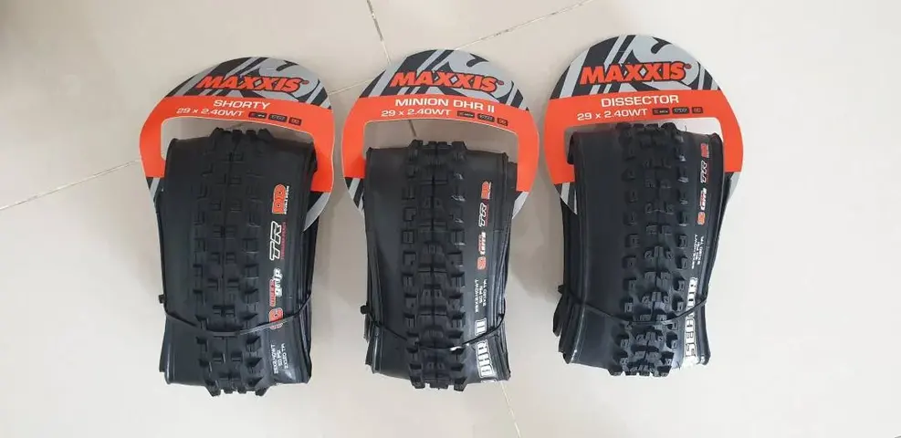Maxxis Dissector & Shorty Tires — brand new bicycle for sale in Sabah, Malaysia