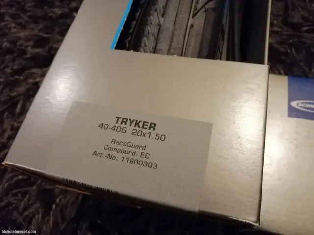 Schwalbe Tryker 20x1.5 406 Folding Tire With Tube — brand new bicycle for sale in Selangor, Malaysia