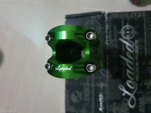 Loaded stems 85mm 6deg green colour — used bicycle for sale in Kuala Lumpur, Malaysia