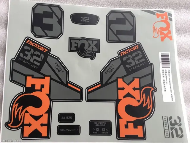 Fox 32 Factory SC Forks Sticker | Latest 2021 @ free pos — brand new bicycle for sale in Online Trading Only, Malaysia