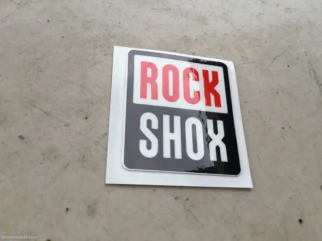 RockShox Sticker - free courier — used bicycle for sale in Online Trading Only, Malaysia