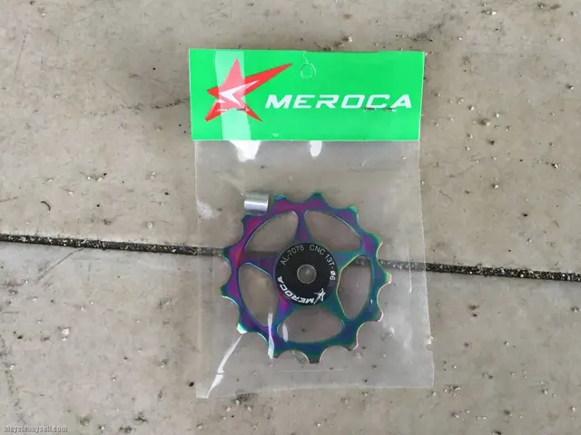 Meroca 13T Pulley Titanium Rainbow - free courier — brand new bicycle for sale in Online Trading Only, Malaysia