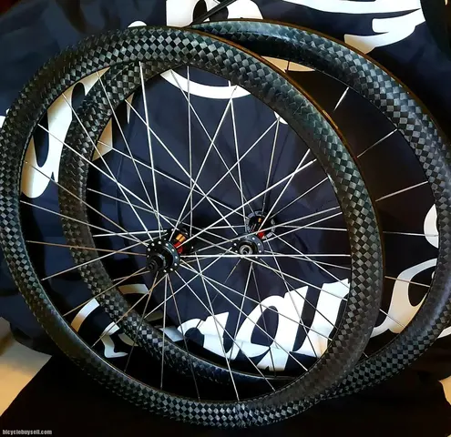 Custom Corima Carbon Tubular Rim with DT240s — used bicycle for sale in Online Trading Only, Malaysia