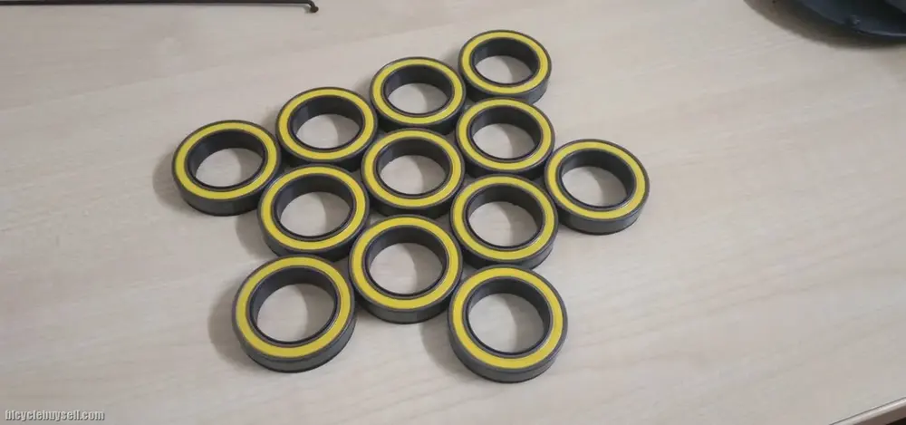Clearance Tripeak Ceramic Bearing for 24mm Shimano Crank 6805 2 pieces BB90 — brand new bicycle for sale in Selangor, Malaysia
