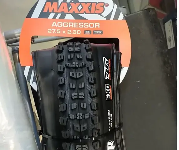 MAXXIS AGGRESSOR 27.5X2.3 WITH EXO PROTECTION AND TUBELESS READY - LAST 2 PIECES CLEARANCE — brand new bicycle for sale in Pulau Pinang, Malaysia