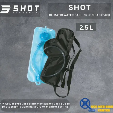 SHOT CLIMATIC WATER BAG + NYLON BACKPACK — brand new bicycle for sale in Online Trading Only, Malaysia