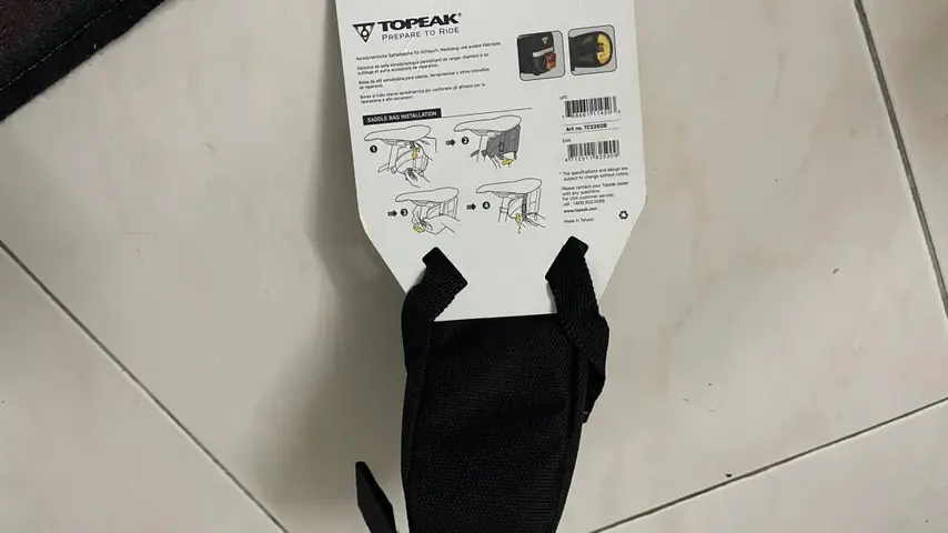 Topeak Aero Wedge Pack Strap Mount Saddle Bag (Small) — brand new bicycle for sale in Pulau Pinang, Malaysia