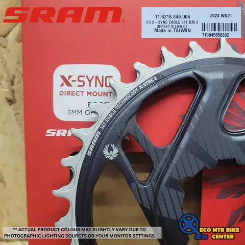 SRAM GX Eagle Chainring - Direct Mount | X-SYNC 2 | 12-speed | C1 - Offset 3mm | Lunar Grey | 3-bolt — brand new bicycle for sale in Online Trading Only, Malaysia