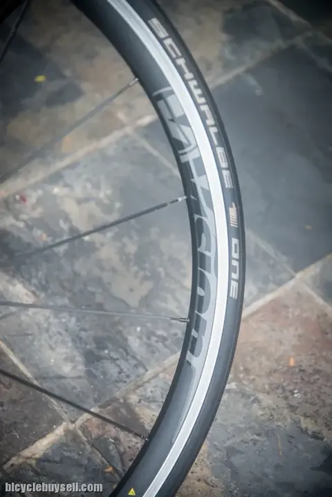 Vision Trimax 30 wheelset - includes new tyres and inner tubes — used bicycle for sale in Selangor, Malaysia
