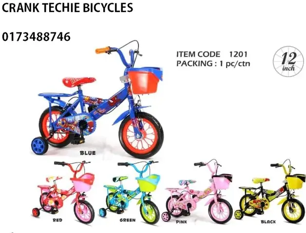12" KIDS BICYCLE BASIKAL Budak SIAP PASANG — brand new bicycle for sale in Selangor, Malaysia