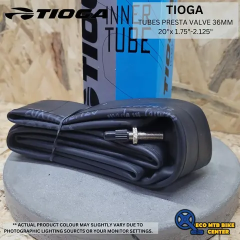 TIOGA TUBES PRESTA VALVE 36MM 20"x 1.75"-2.125" — brand new bicycle for sale in Online Trading Only, Malaysia